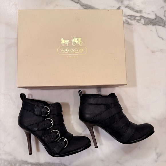 Coach Shoes - Coach Bootie Heels Tessie Vintage Women’s 6